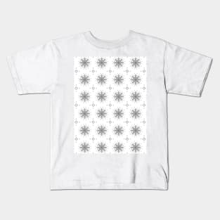 Grey pattern design Kids T-Shirt